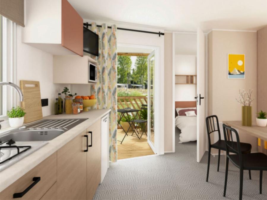 Mobilhome 4 personnes - MH CONFORT+ 2CH 4PERS 3