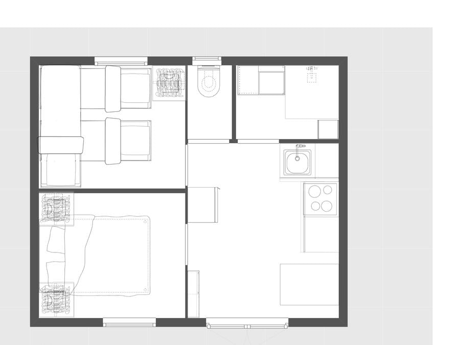 Chalet 5 personnes - EDEN 5