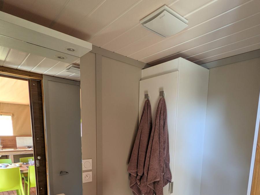 Tente en toile et en bois 6 personnes - LODGE GRAND CONFORT TIBYDI 8