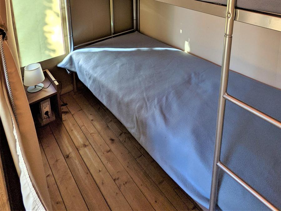 Tente en toile et en bois 6 personnes - LODGE GRAND CONFORT TIBYDI 4