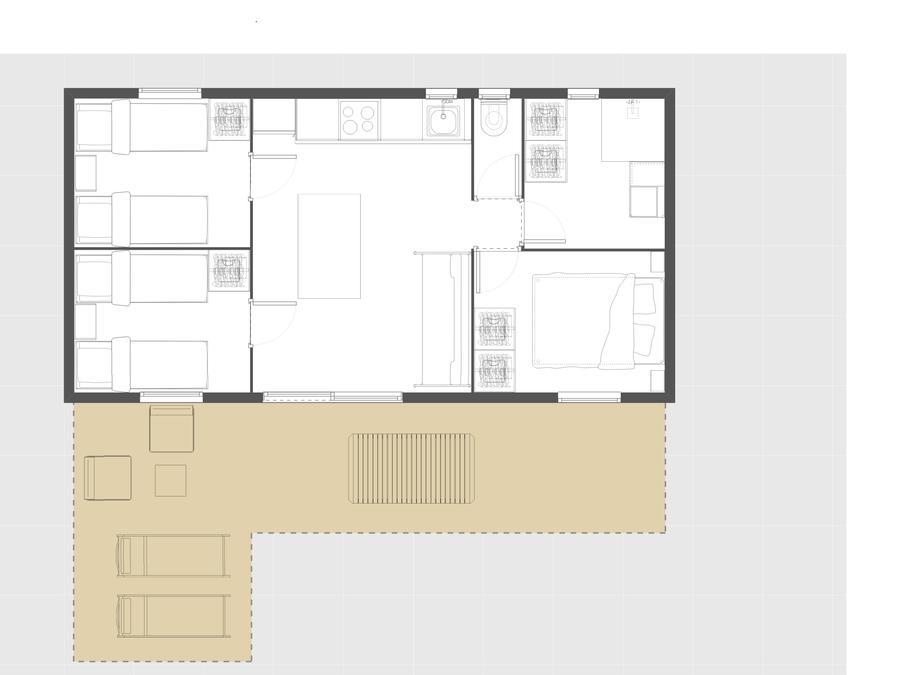 Chalet 6 personnes - FAMILLE 9