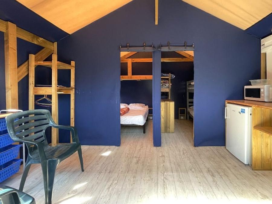 Tente en toile et en bois 4 personnes - Lodge Toilé 1