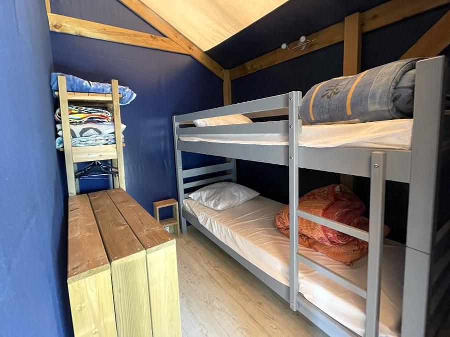 Tente en toile et en bois 4 personnes - Lodge Toilé 2