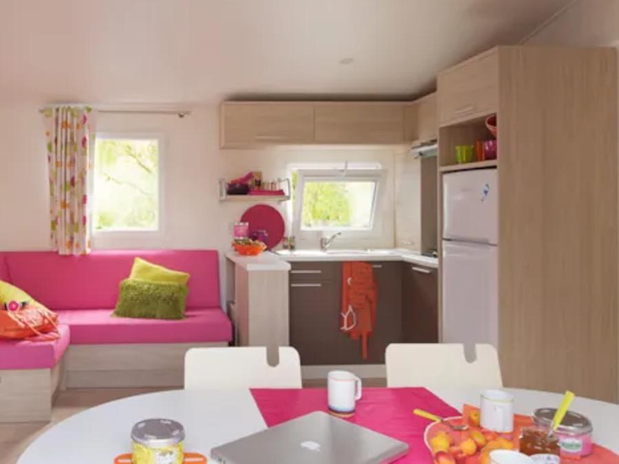 Mobilhome 6 personnes - Standard 32m² (3 chambres) + terrasse 10m² + TV | 6 personnes 2