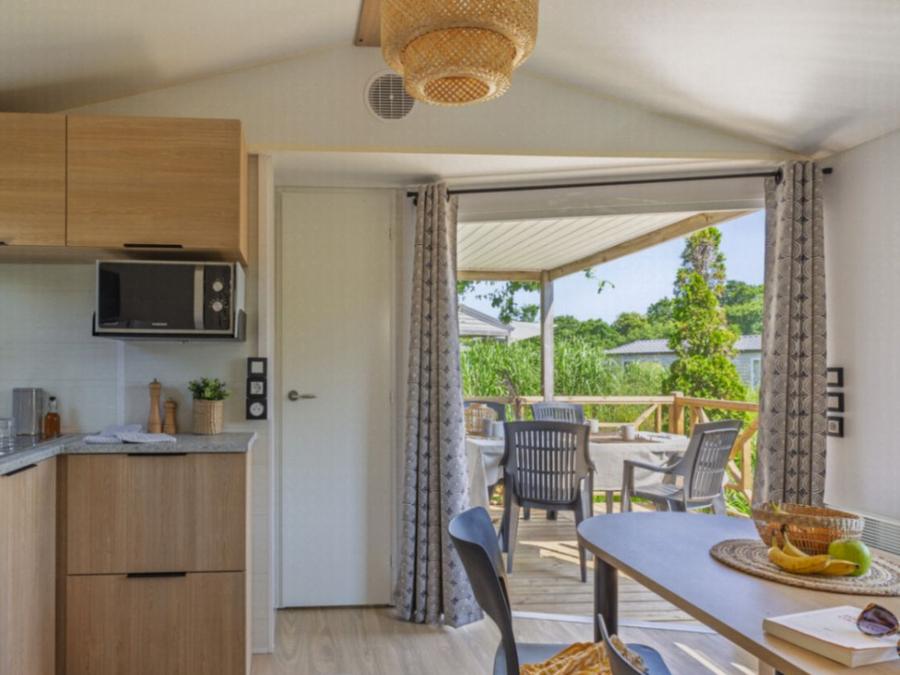 Mobilhome 4 personnes - Natura Océane - Quartier piéton -4Pers 2Ch 27m2 2