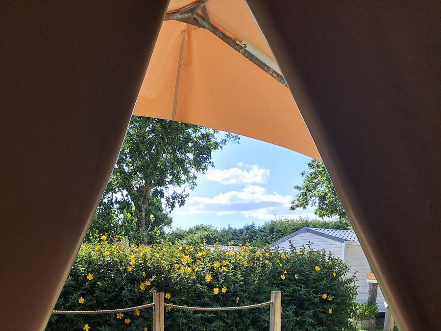 Tente en toile et en bois 5 personnes - Tente Lodge Standard - 2 Chambres 4
