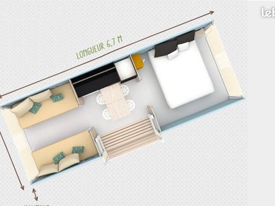 Hébergement 4 personnes - CocoSweet 2 chambres 1