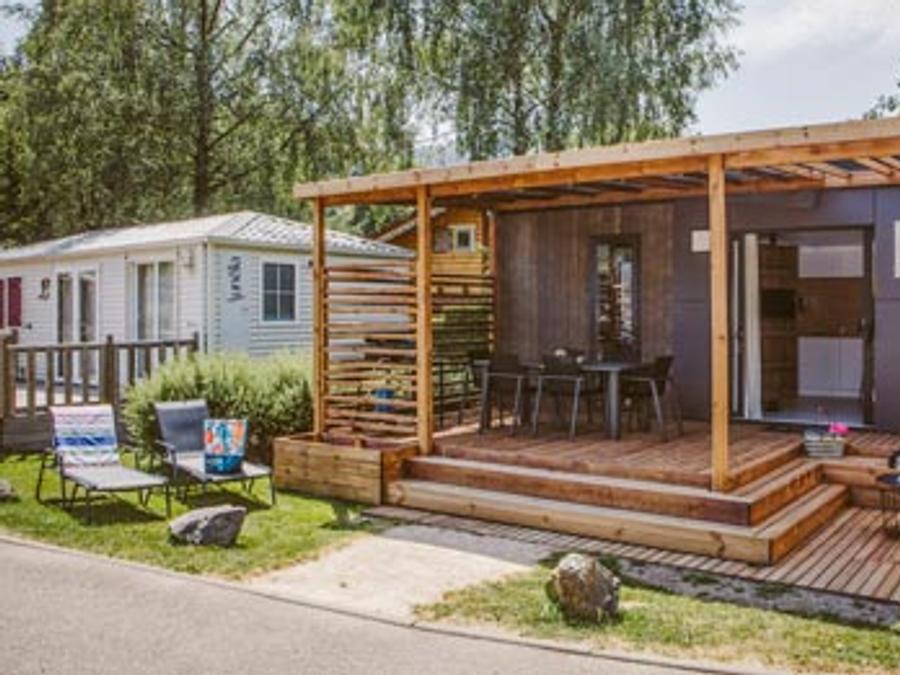 Mobilhome 6 personnes - Sunêlia Luxe Taos 3 chambres / 2 salles de bain 40m² - TV - LV - Terrasse couverte - Linge fourni 0