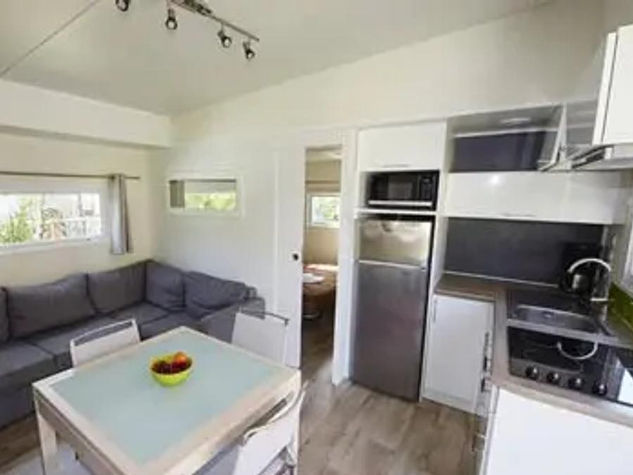 Mobilhome 4 personnes - Sunêlia Luxe Taos 2 chambres / 2 salles de bain 35m² - TV - LV - Terrasse couverte - Linge Fourni 4