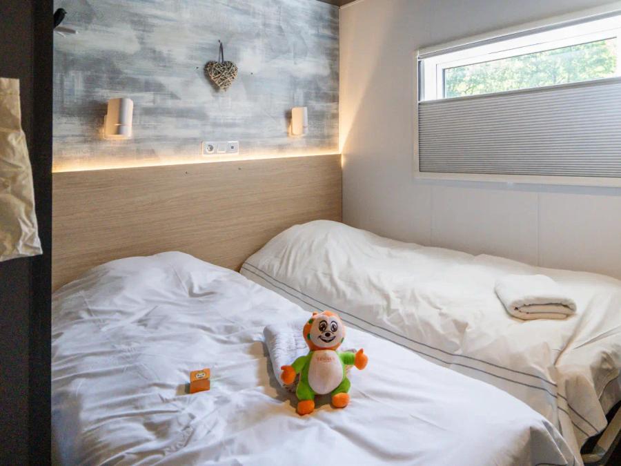 Mobilhome 4 personnes - Sunêlia Luxe Taos 2 chambres / 2 salles de bain 35m² - TV - LV - Terrasse couverte - Linge Fourni 5