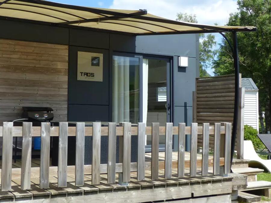 Mobilhome 2 personnes - Sunêlia Luxe Taos 1 chambre 27m² - TV - Terrasse couverte - Linge fourni 0