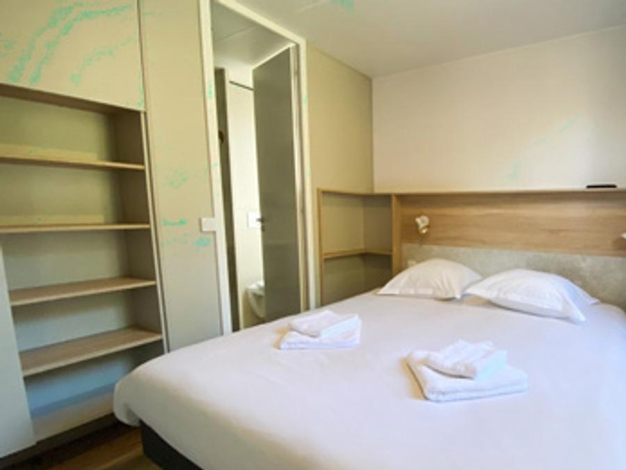 Mobilhome 6 personnes - Sunêlia Luxe Key West 3 chambres / 2 salles de bain 40m² - TV - LV - Terrasse - Linge fourni 6