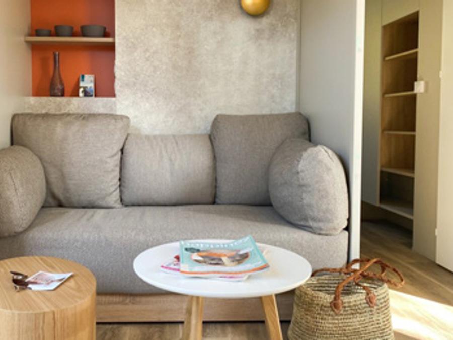 Mobilhome 6 personnes - Sunêlia Luxe Key West 3 chambres / 2 salles de bain 40m² - TV - LV - Terrasse - Linge fourni 5