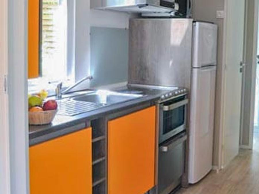 Mobilhome 5 personnes - Sunêlia Prestige Déclik 2 chambres 35m² - TV - Terrasse semi- couverte 4