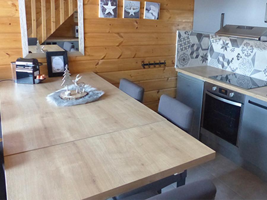 Chalet 5 personnes - Les Chalets Luxes du Domaine 2 chambres 53m² - TV - LV - Terrasse semi-couverte 2