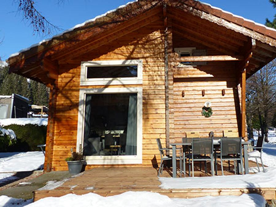 Chalet 5 personnes - Les Chalets Luxes du Domaine 2 chambres 53m² - TV - LV - Terrasse semi-couverte 0