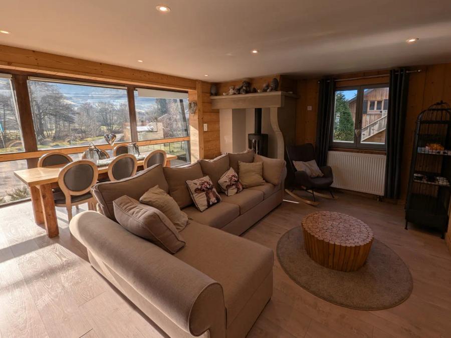 Chalet 6 personnes - Chalet de Charlène 3 chambres 120m² - TV - LV - Sauna Privatif - Terrasse couverte - Linge fourni 7