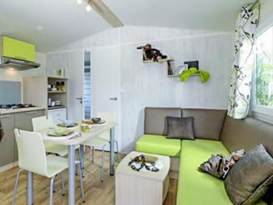 Mobilhome 6 personnes - Loisir Pacifique 3 chambres 40m² - TV - Terrasse couverte 0