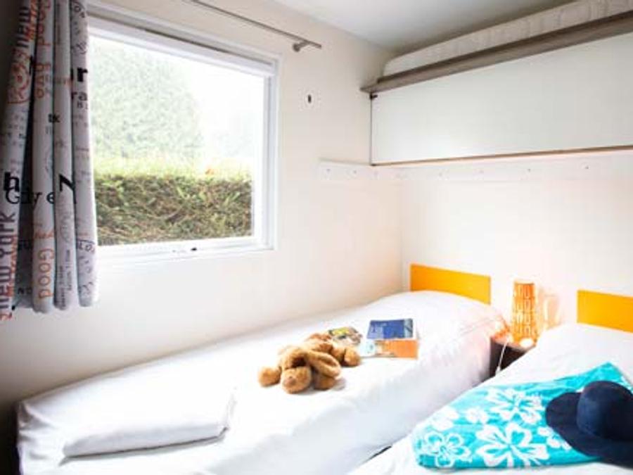 Mobilhome 6 personnes - Sunêlia Prestige Déclik 3 chambres 35m² - TV - Terrasse couverte 3
