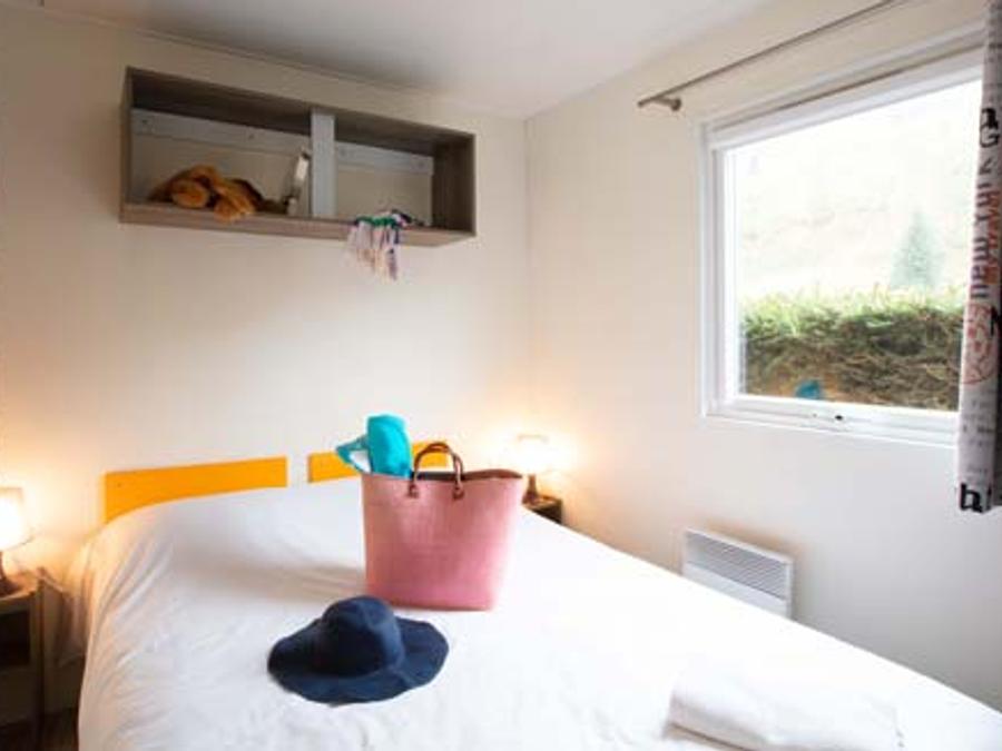 Mobilhome 6 personnes - Sunêlia Prestige Déclik 3 chambres 35m² - TV - Terrasse couverte 2