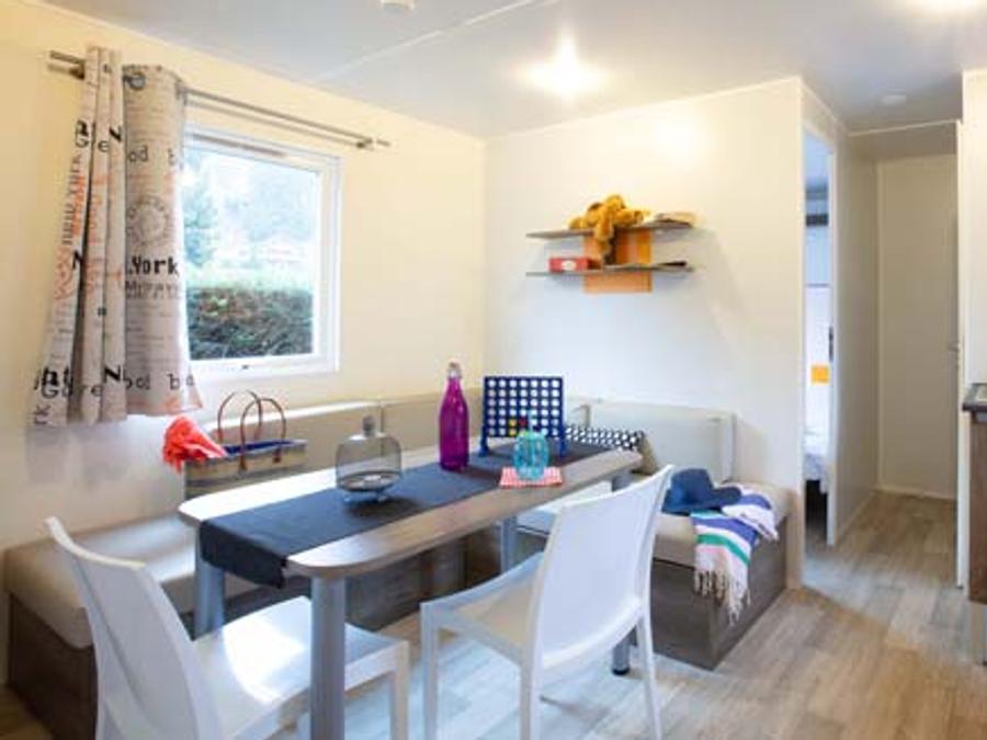 Mobilhome 6 personnes - Sunêlia Prestige Déclik 3 chambres 35m² - TV - Terrasse couverte 1