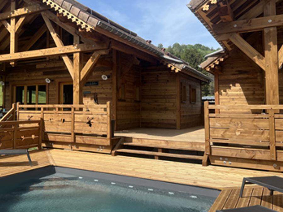Chalet 6 personnes - Chalet Luxe de mon Grand-père 3 chambres / 2 salles de bain 100m² - TV - LV - Linge fourni 0
