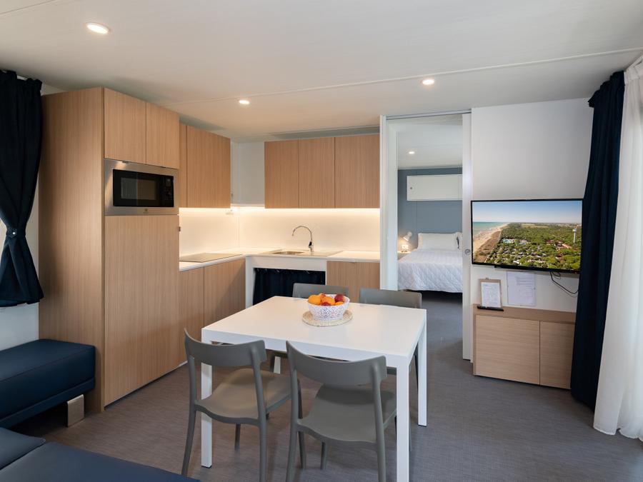 Mobilhome 5 personnes - Sunêlia Luxe Crippa Mediterranea 40m² - 2 chambres / 2 salles de bain - PMR 2