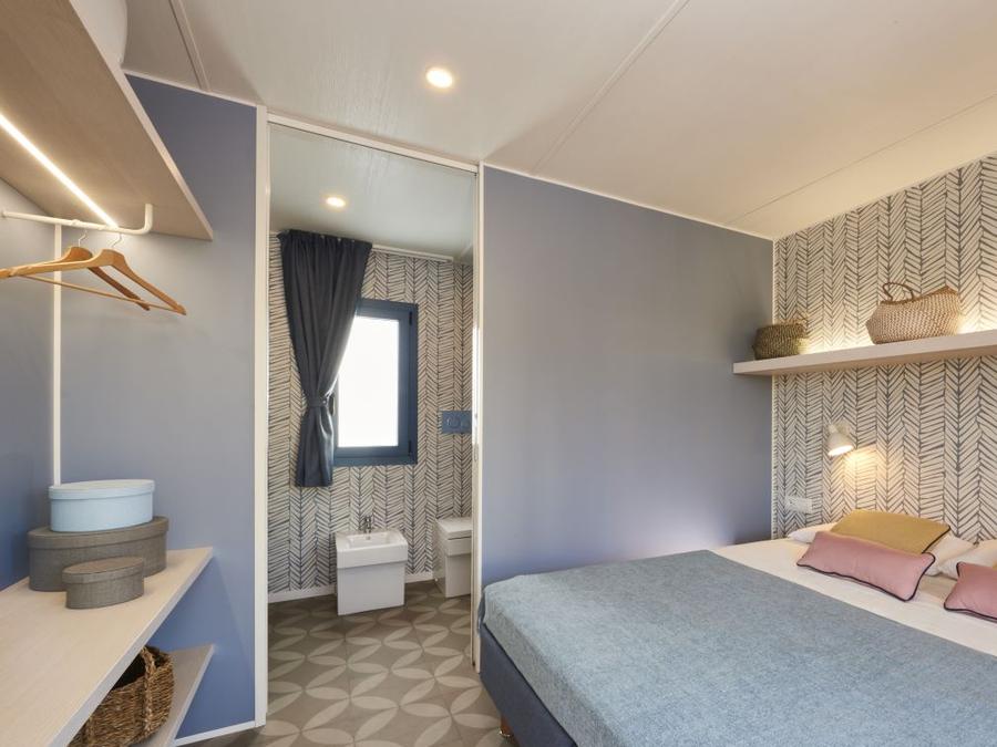 Mobilhome 5 personnes - Sunêlia Luxe Crippa Mediterranea 40m² - 2 chambres / 2 salles de bain - PMR 4