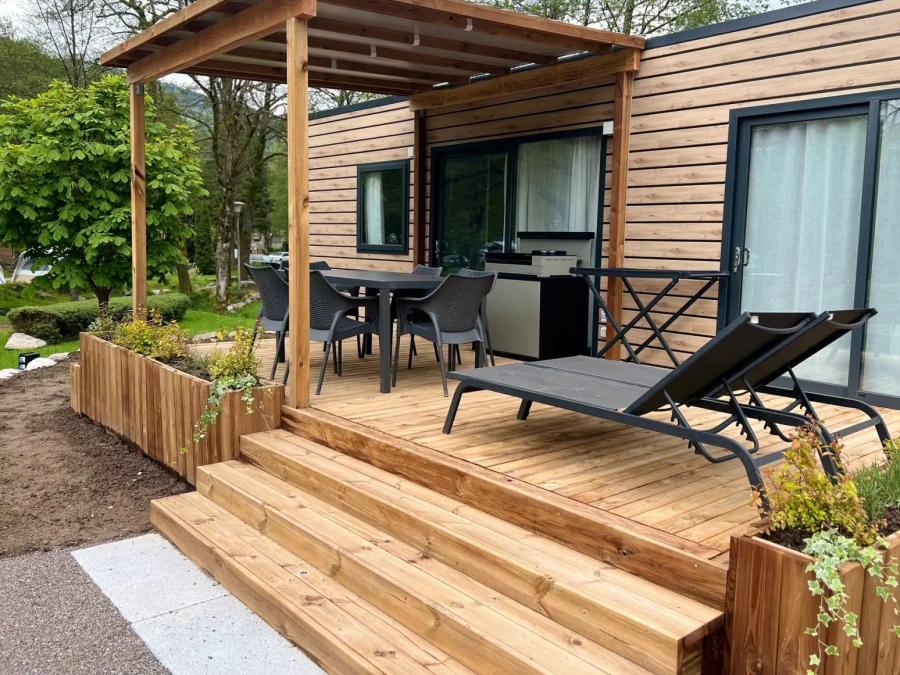 Mobilhome 5 personnes - Sunêlia Luxe Crippa Mediterranea 40m² - 2 chambres / 2 salles de bain - PMR 0
