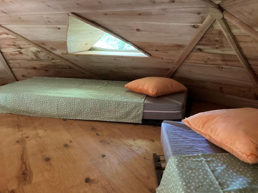 Hébergement 4 personnes - L'ALCHIMISTE géodésique confortable en bois 38m2 - 4 personnes 1