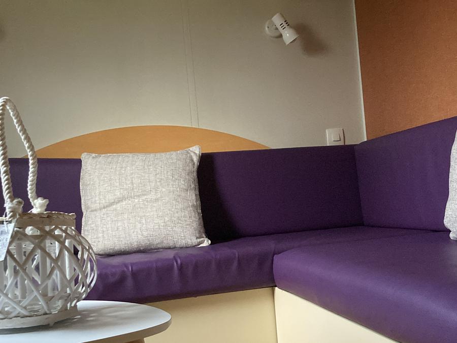 Mobilhome 2 personnes - VIVIANE Mobilhome confort 31m2 1chambre + salon 1