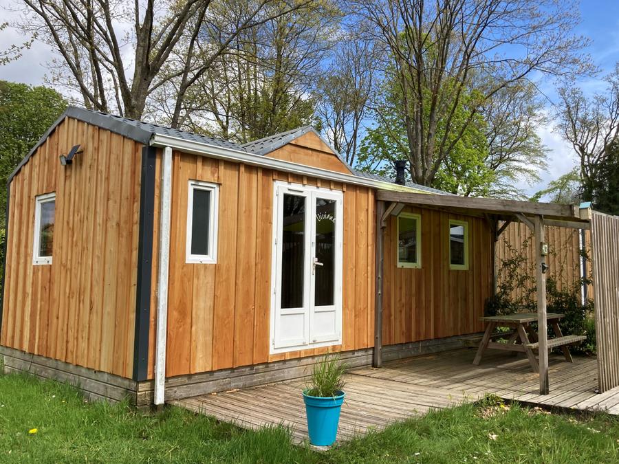 Mobilhome 2 personnes - VIVIANE Mobilhome confort 31m2 1chambre + salon 0