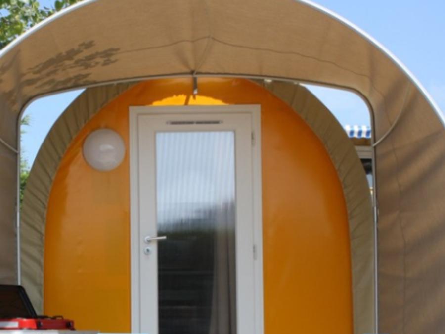 Bungalow toilé 2 personnes - Coco Sweet 11 m2 - 1 Chambre - avec terrasse couverte / sans sanitaires 3