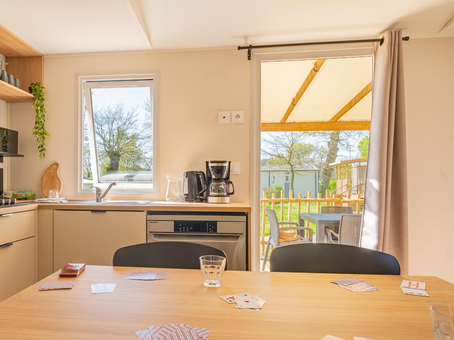 Mobilhome 6 personnes - Mobil-home Select TV LV Wifi Plancha - 3 chambres - 6 pers. 6