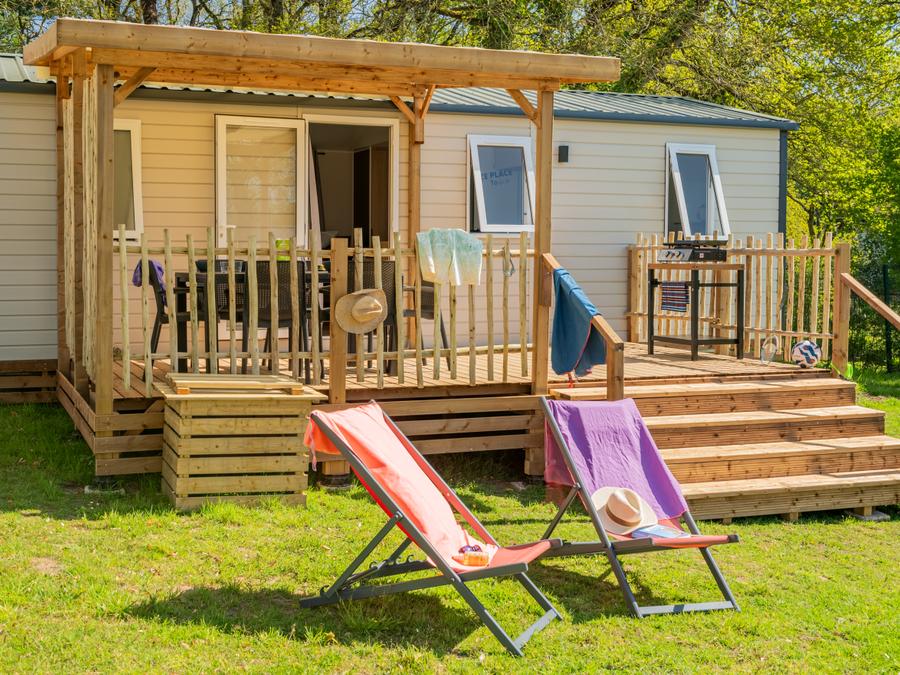 Mobilhome 4 personnes - Mobil-home Select TV LV Wifi Plancha - 2 chambres - 4 pers. 0
