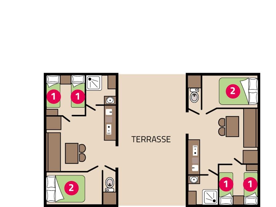 Mobilhome 8 personnes - Tribu 8 personnes 3