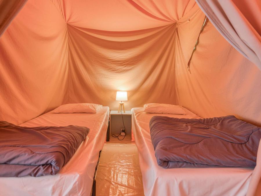 Tente 4 personnes - Tente Insolite Nature Eco Lodge 2ch.- Sans sanitaires 8