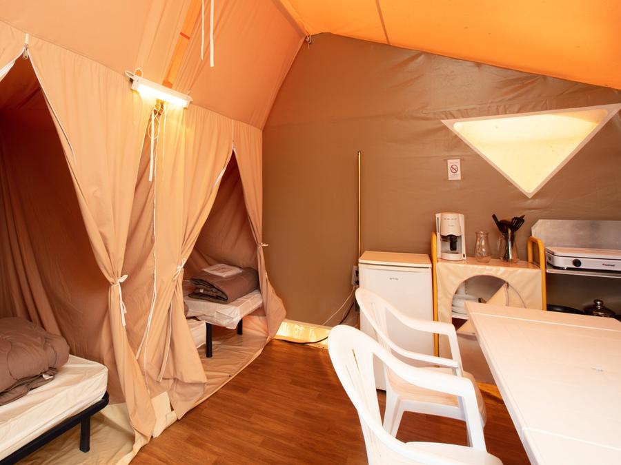 Tente 4 personnes - Tente Insolite Nature Eco Lodge 2ch.- Sans sanitaires 1