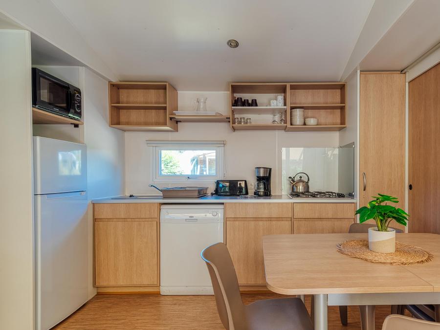 Mobilhome 8 personnes - Cottage Privilège 3 ch - TV - LV 6