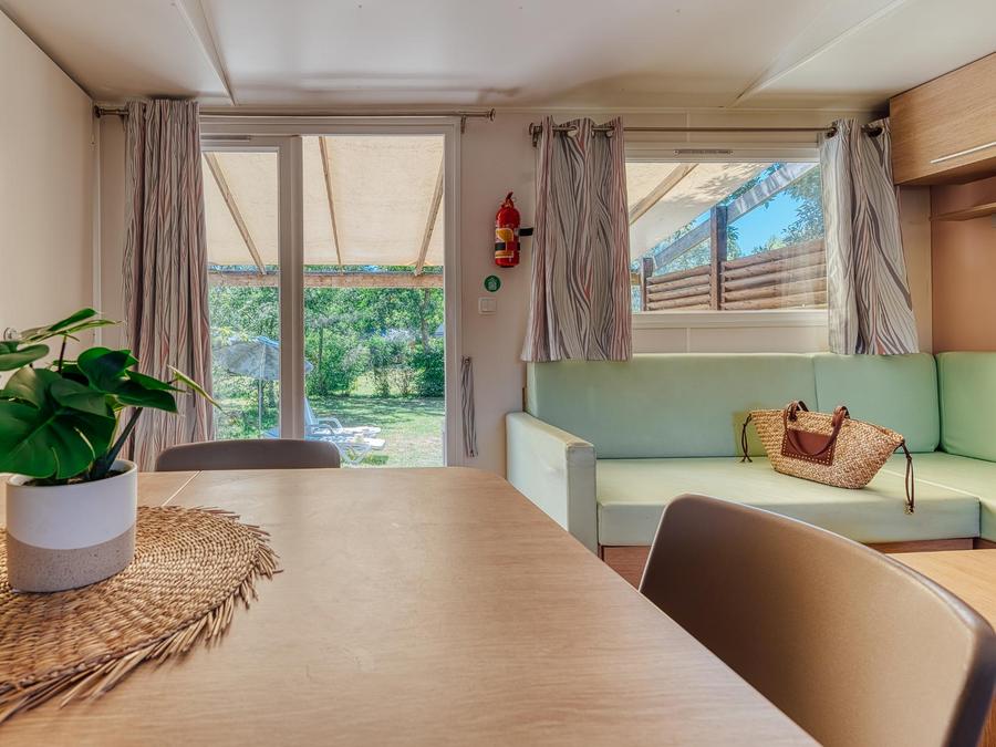 Mobilhome 8 personnes - Cottage Privilège 3 ch - TV - LV 14
