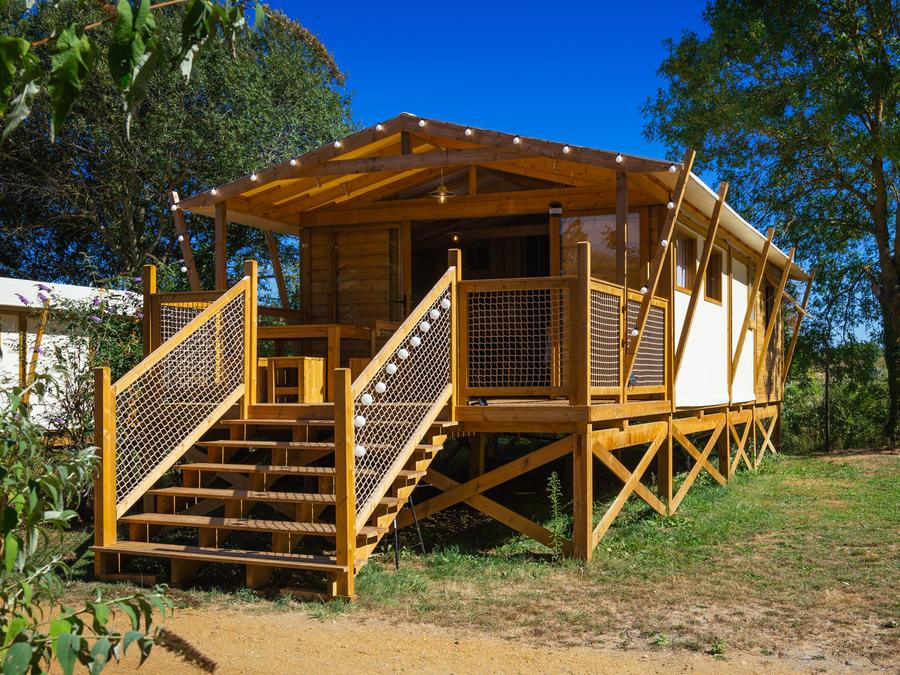 Chalet 5 personnes - Chalet Insolite Premium Loire 2ch. 0