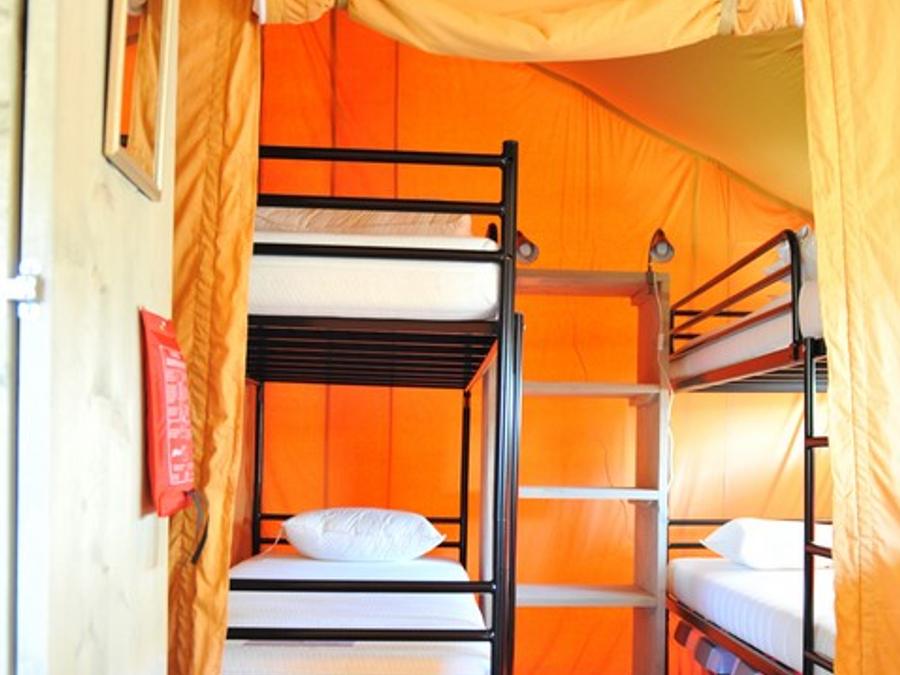 Tente 5 personnes - Tente Insolite Nature Confort Lodge 2 ch - Sans sanitaires 4