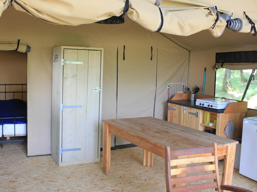 Tente 5 personnes - Tente Insolite Nature Confort Lodge 2 ch - Sans sanitaires 2