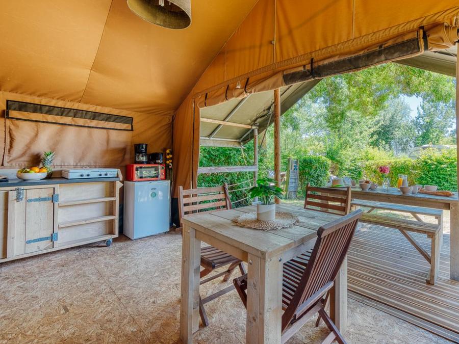 Tente 5 personnes - Tente Insolite Nature Confort Lodge 2 ch - Sans sanitaires 36