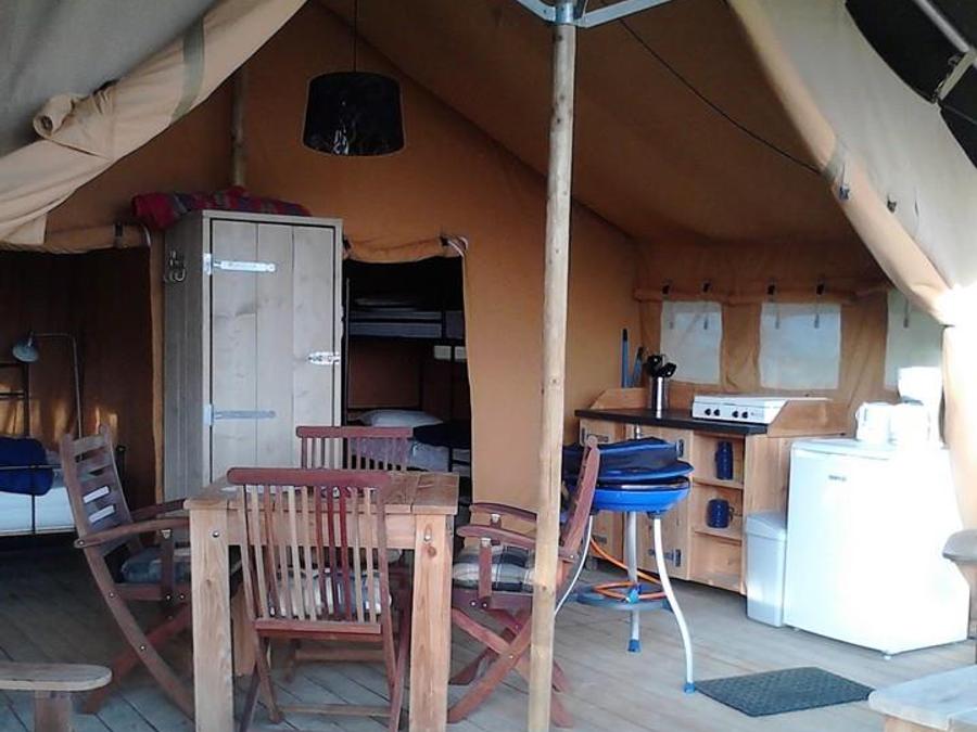 Tente 5 personnes - Tente Insolite Nature Confort Lodge 2 ch - Sans sanitaires 6