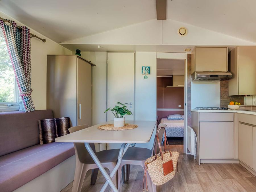 Mobilhome 2 personnes - Cottage Privilège 1 ch - TV 29