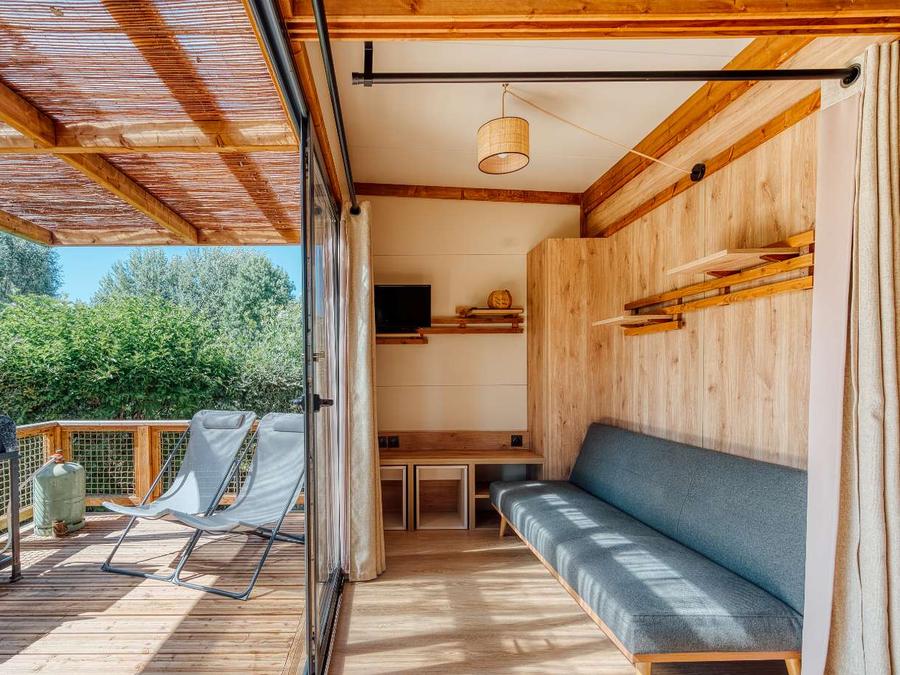 Mobilhome 6 personnes - Chalet Premium Maine 2 ch. - TV - LV 12