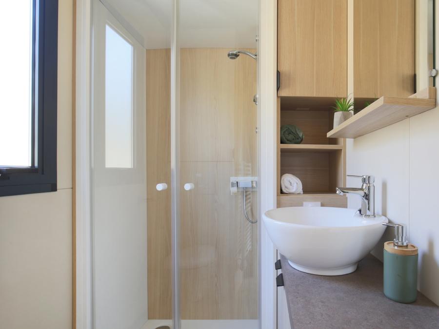 Mobilhome 6 personnes - Chalet Premium Maine 2 ch. - TV - LV 6