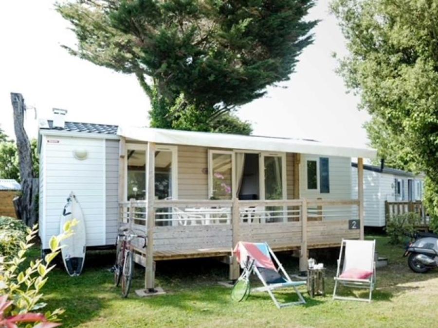 Mobilhome 4 personnes - Cottage Premium 2 chambres + TV + Terrasse 0