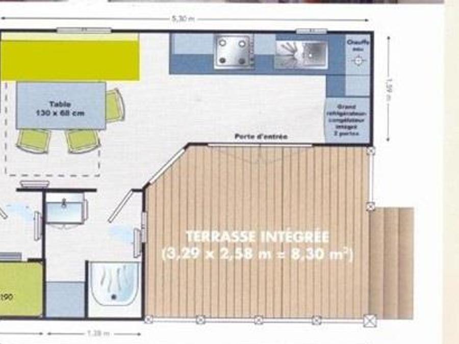 Mobilhome 7 personnes - Soleo Confort 5